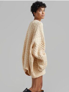 Frankie Shop Pailey Cable Sweater